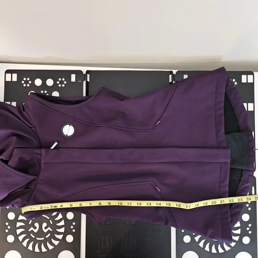 Noel‎ Asmar Equestrian Women's Riding Vest Soft Shell Hooded Purple | XXS
